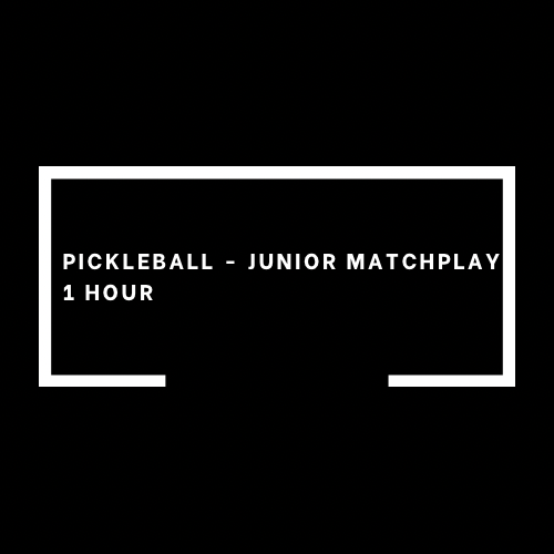 Pickleball - Junior matchplay 1 Hour