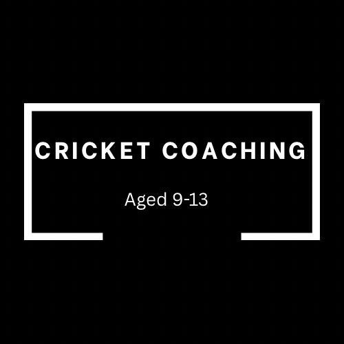Cricket coaching - age (9-13)